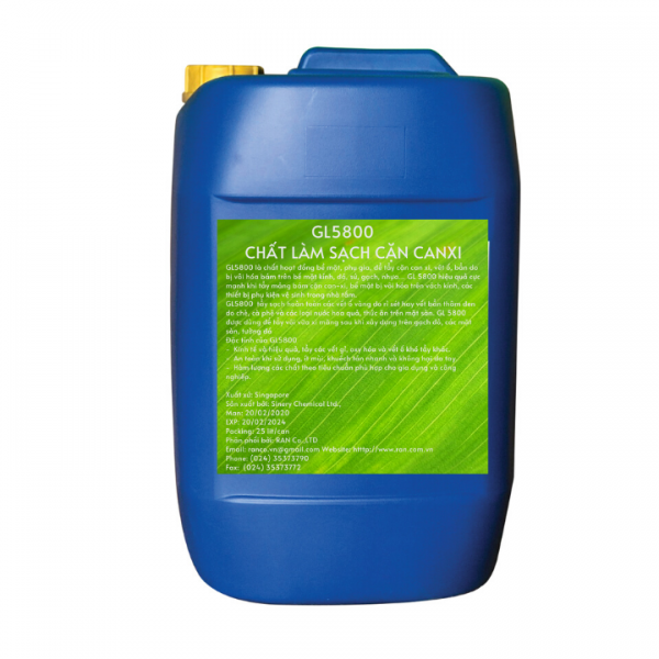 Chất Tẩy Rửa Cặn Canxi GL5800 - Can5l