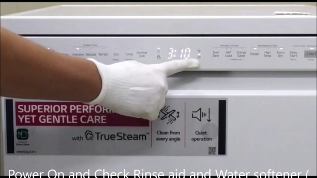 Hướng dẫn sử dụng máy rửa bát LG